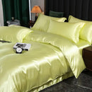 GobekUsa Silk Bedding Set - Luxury Solid Color King/Queen/Twin