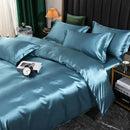GobekUsa Silk Bedding Set - Luxury Solid Color King/Queen/Twin
