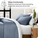 GobekUsa Silky Cooling Duvet Cover Set, 3pcs Full/Queen/King