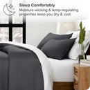 GobekUsa Silky Cooling Duvet Cover Set, 3pcs Full/Queen/King