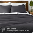 GobekUsa Silky Cooling Duvet Cover Set, 3pcs Full/Queen/King