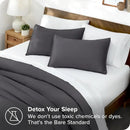 GobekUsa Silky Cooling Duvet Cover Set, 3pcs Full/Queen/King