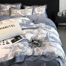 GobekUsa Silky Eucalyptus Fiber Bedding Set - Forest Leopard