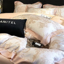 GobekUsa Silky Eucalyptus Fiber Bedding Set - Forest Leopard