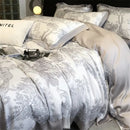GobekUsa Silky Eucalyptus Fiber Bedding Set - Forest Leopard