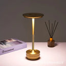 Retro metallic simple charging led desk lamp for restaurant or bedroom by Decorbites