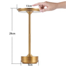 Retro metallic simple charging led desk lamp for restaurant or bedroom by Decorbites