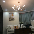 GobekUsa Simulation Iron Tree Branch Bubble Chandelier