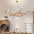 GobekUsa Simulation Iron Tree Branch Bubble Chandelier