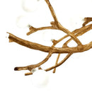GobekUsa Simulation Iron Tree Branch Bubble Chandelier