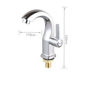 Modern chrome & matte black single lever water purifier kitchen faucet by Decorbites