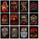 GobekUsa Slayer Heavy Metal Band Album Poster Canvas Art