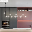GobekUsa Sleek Glass Pendant Light for Dining Room with Hanging Island Design