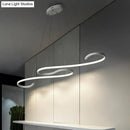 GobekUsa Sleek LED Island Pendant Light Fixture for Restaurants - Simplicity Metal Design