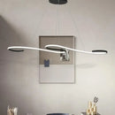 GobekUsa Sleek LED Island Pendant Light Fixture for Restaurants - Simplicity Metal Design