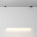 GobekUsa Sleek Metal Black LED Pendant Lamp for Stylish Island Table