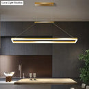 GobekUsa Sleek Metal Island Ceiling LED Pendant Light for Dining Room - Simplicity and Style