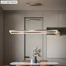 GobekUsa Sleek Metal Island Ceiling LED Pendant Light for Dining Room - Simplicity and Style