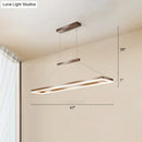 GobekUsa Sleek Metal Island Ceiling LED Pendant Light for Dining Room - Simplicity and Style