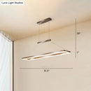 GobekUsa Sleek Metal Island Ceiling LED Pendant Light for Dining Room - Simplicity and Style