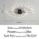 GobekUsa Sleek Nordic LED Chandelier for Modern Home