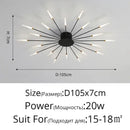 GobekUsa Sleek Nordic LED Chandelier for Modern Home