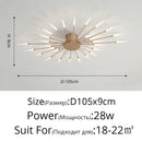 GobekUsa Sleek Nordic LED Chandelier for Modern Home
