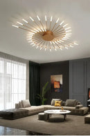 GobekUsa Sleek Nordic LED Chandelier for Modern Home