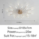 GobekUsa Sleek Nordic LED Chandelier for Modern Home