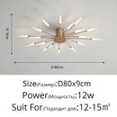 GobekUsa Sleek Nordic LED Chandelier for Modern Home