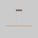 GobekUsa Sleek Triangle Island Light: Aluminum LED Hanging Lamp for Restaurants