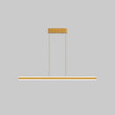 GobekUsa Sleek Triangle Island Light: Aluminum LED Hanging Lamp for Restaurants