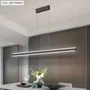 GobekUsa Sleek Triangle Island Light: Aluminum LED Hanging Lamp for Restaurants