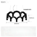 GobekUsa Sleek U-Shaped Chandelier for Bedroom and Kitchen