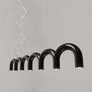 GobekUsa Sleek U-Shaped Chandelier for Bedroom and Kitchen