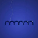 GobekUsa Sleek U-Shaped Chandelier for Bedroom and Kitchen