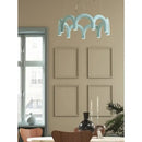 GobekUsa Sleek U-Shaped Chandelier for Bedroom and Kitchen