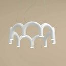 GobekUsa Sleek U-Shaped Chandelier for Bedroom and Kitchen