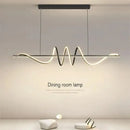 GobekUsa Sleek Wavy Pendant Lights for Dining Room