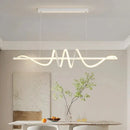 GobekUsa Sleek Wavy Pendant Lights for Dining Room
