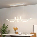 GobekUsa Sleek Wavy Pendant Lights for Dining Room