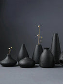 GobekUsa Small Ceramic Vase - Elegant Japanese Home Decor
