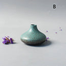 GobekUsa Small Ceramic Vase - Elegant Japanese Home Decor