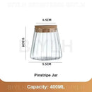 GobekUsa Small Transparent Glass Vase for Home Decor
