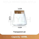 GobekUsa Small Transparent Glass Vase for Home Decor