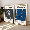GobekUsa Soccer Star Ronaldo Canvas Wall Art