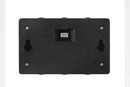 Modern matte black solar led wall light garden pathway lamp by Decorbites