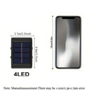 Modern black rectangular solar led outdoor wall lights garden patio by Decorbites