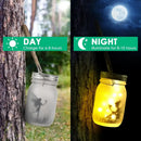 GobekUsa Solar Mason Jar Fairy Lights for Garden Decoration