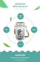 GobekUsa Solar Mason Jar Fairy Lights for Garden Decoration